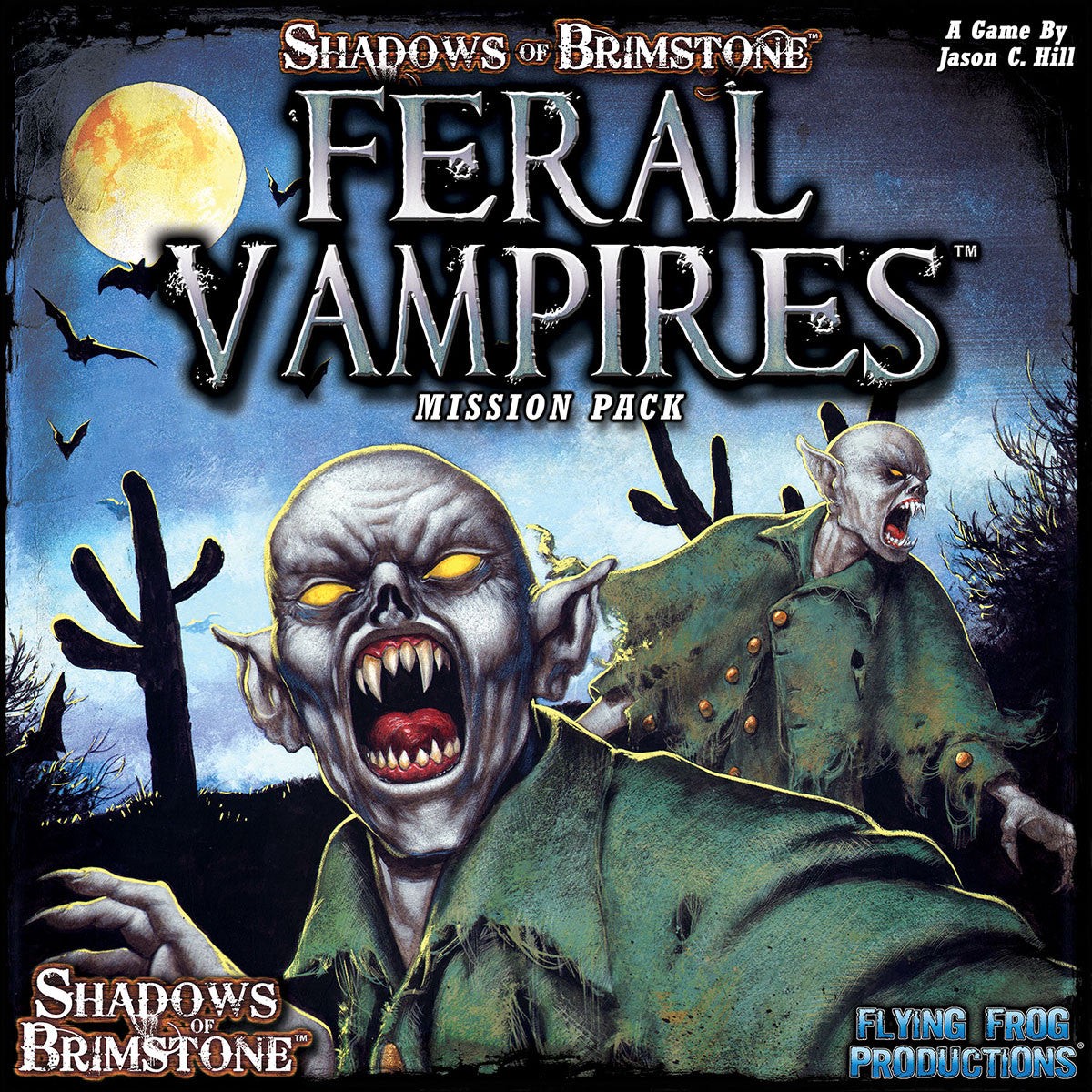 Shadows of Brimstone: Feral Vampires – Mission Pack