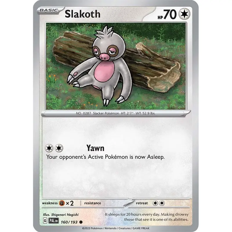 Slakoth (160/193) [Scarlet & Violet: Paldea Evolved]