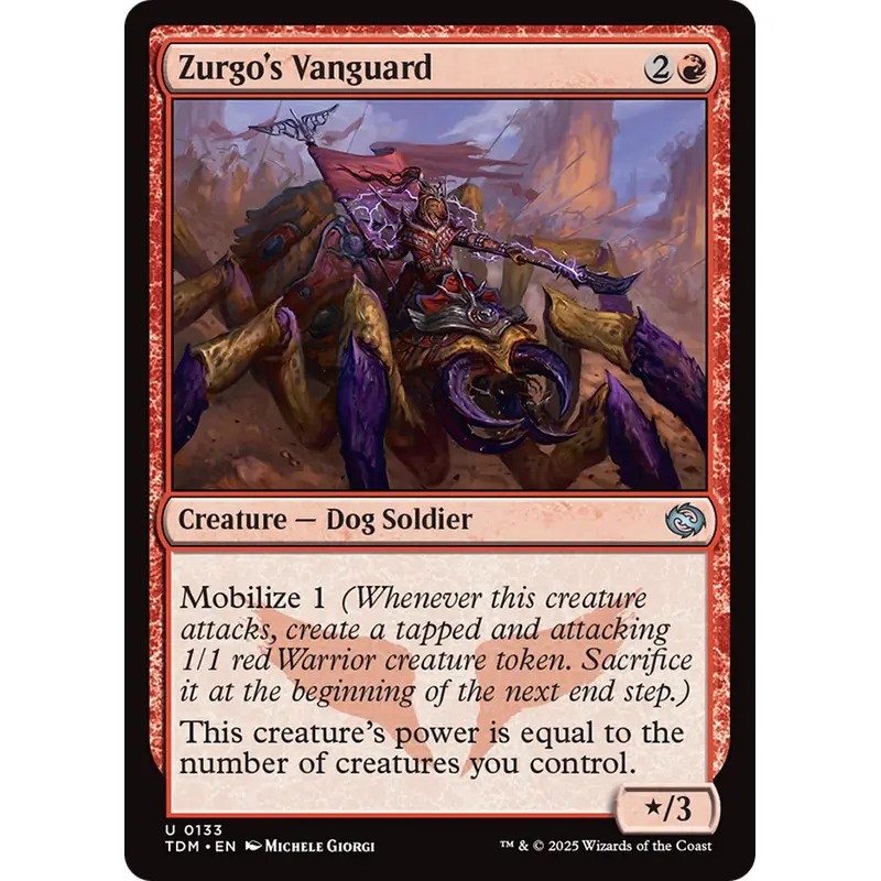 Zurgo's Vanguard [Tarkir: Dragonstorm]