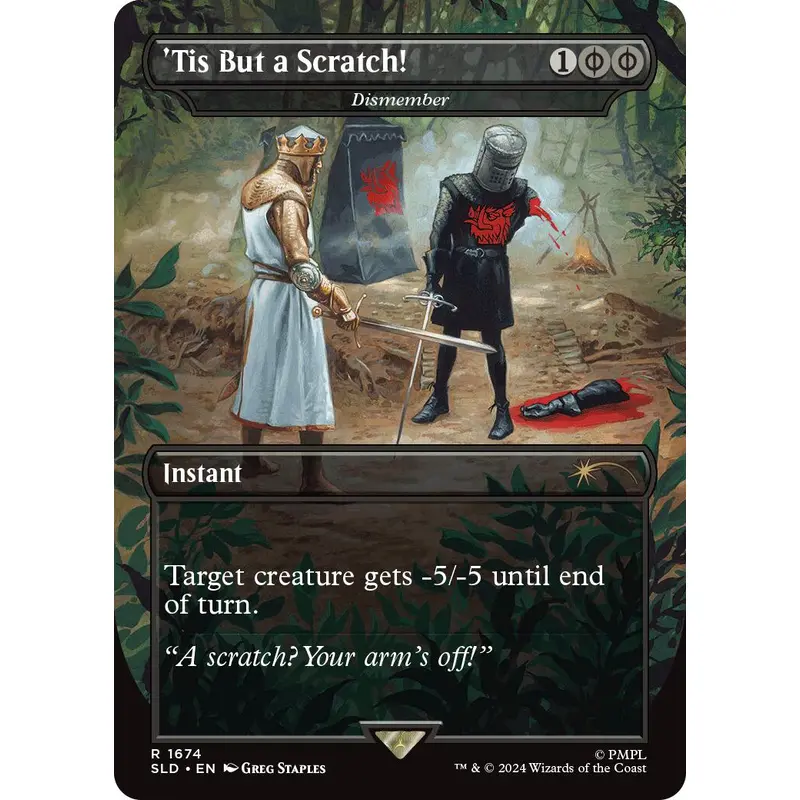 'Tis But a Scratch! - Dismember [Secret Lair Drop Series]
